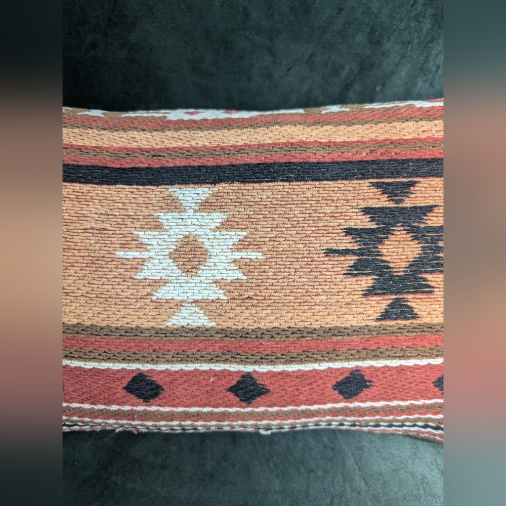 Rectangular Throw Pillow Native American Tribe Pattern Devi Designs Chapman - Picture 12 of 16